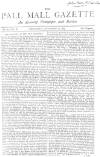 Pall Mall Gazette Wednesday 22 November 1865 Page 1