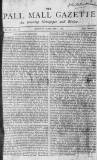 Pall Mall Gazette Tuesday 22 May 1866 Page 1