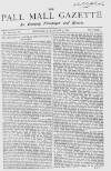 Pall Mall Gazette Wednesday 03 January 1866 Page 1