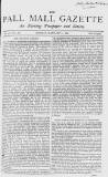 Pall Mall Gazette Monday 22 January 1866 Page 1