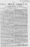 Pall Mall Gazette Thursday 01 March 1866 Page 1