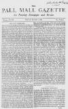 Pall Mall Gazette Friday 02 March 1866 Page 1