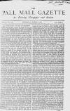 Pall Mall Gazette Thursday 08 March 1866 Page 1