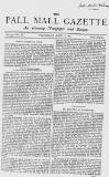 Pall Mall Gazette Wednesday 04 April 1866 Page 1