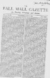 Pall Mall Gazette Wednesday 13 June 1866 Page 1