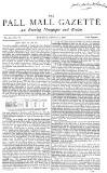 Pall Mall Gazette Tuesday 07 August 1866 Page 1