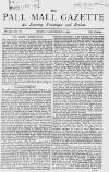 Pall Mall Gazette Monday 03 September 1866 Page 1