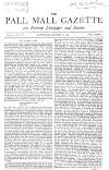 Pall Mall Gazette Saturday 13 October 1866 Page 1