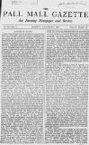 Pall Mall Gazette Monday 07 January 1867 Page 1