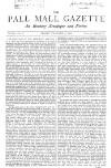 Pall Mall Gazette Friday 18 January 1867 Page 1