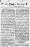 Pall Mall Gazette Thursday 02 May 1867 Page 1