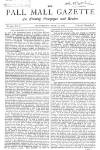Pall Mall Gazette Wednesday 12 June 1867 Page 1