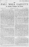 Pall Mall Gazette Monday 01 July 1867 Page 1