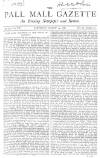 Pall Mall Gazette Saturday 14 March 1868 Page 1