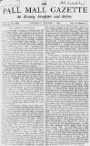 Pall Mall Gazette Thursday 01 October 1868 Page 1