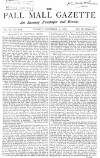 Pall Mall Gazette Tuesday 03 November 1868 Page 1