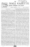 Pall Mall Gazette Friday 01 January 1869 Page 1
