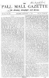Pall Mall Gazette Tuesday 12 January 1869 Page 1