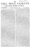 Pall Mall Gazette Monday 01 February 1869 Page 1