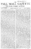 Pall Mall Gazette Tuesday 02 February 1869 Page 1
