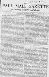 Pall Mall Gazette Thursday 04 February 1869 Page 1