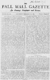 Pall Mall Gazette Saturday 20 February 1869 Page 1