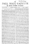 Pall Mall Gazette Friday 26 February 1869 Page 1