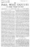 Pall Mall Gazette Friday 09 April 1869 Page 1
