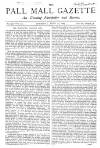 Pall Mall Gazette Thursday 10 June 1869 Page 1