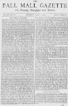 Pall Mall Gazette Thursday 01 July 1869 Page 1