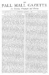 Pall Mall Gazette Thursday 05 August 1869 Page 1