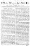 Pall Mall Gazette Wednesday 11 August 1869 Page 1