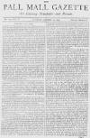 Pall Mall Gazette Monday 16 August 1869 Page 1