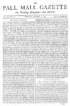 Pall Mall Gazette Tuesday 12 October 1869 Page 1