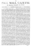 Pall Mall Gazette Thursday 28 October 1869 Page 1