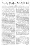 Pall Mall Gazette Saturday 18 December 1869 Page 1