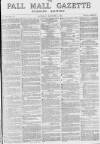 Pall Mall Gazette Saturday 22 January 1870 Page 1
