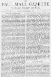 Pall Mall Gazette Tuesday 06 December 1870 Page 1