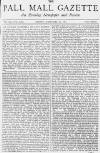 Pall Mall Gazette Friday 20 January 1871 Page 1
