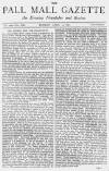 Pall Mall Gazette Monday 10 April 1871 Page 1