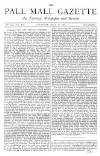 Pall Mall Gazette Thursday 27 July 1871 Page 1