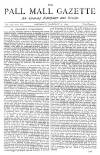 Pall Mall Gazette Saturday 06 January 1872 Page 1