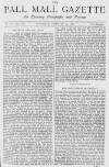 Pall Mall Gazette Saturday 27 January 1872 Page 1