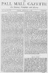 Pall Mall Gazette Friday 02 February 1872 Page 1