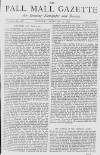 Pall Mall Gazette Thursday 15 February 1872 Page 1