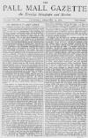 Pall Mall Gazette Thursday 22 February 1872 Page 1