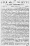 Pall Mall Gazette Monday 04 March 1872 Page 1
