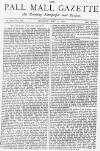 Pall Mall Gazette Tuesday 21 May 1872 Page 1