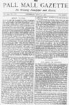 Pall Mall Gazette Thursday 04 July 1872 Page 1