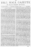 Pall Mall Gazette Thursday 15 August 1872 Page 1